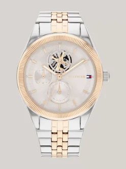 Zegarki*Tommy Hilfiger Pozłacany Zegarek W Kolorze Różowego Złota TWO TONE