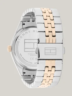 Zegarki*Tommy Hilfiger Pozłacany Zegarek W Kolorze Różowego Złota TWO TONE