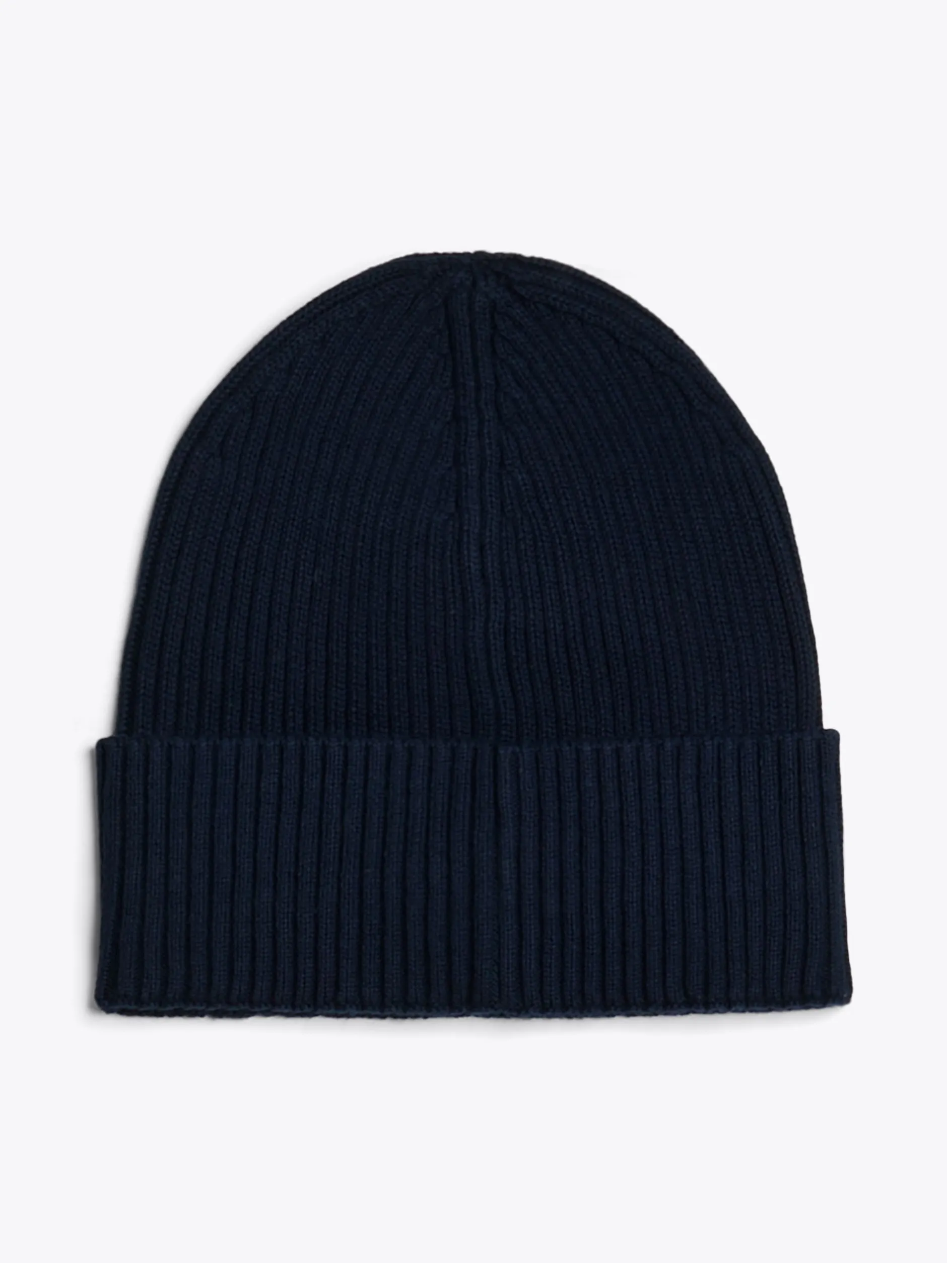 Czapki|Czapki I Szaliki*Tommy Hilfiger Prążkowana Czapka Typu Beanie Heritage DARK NIGHT NAVY