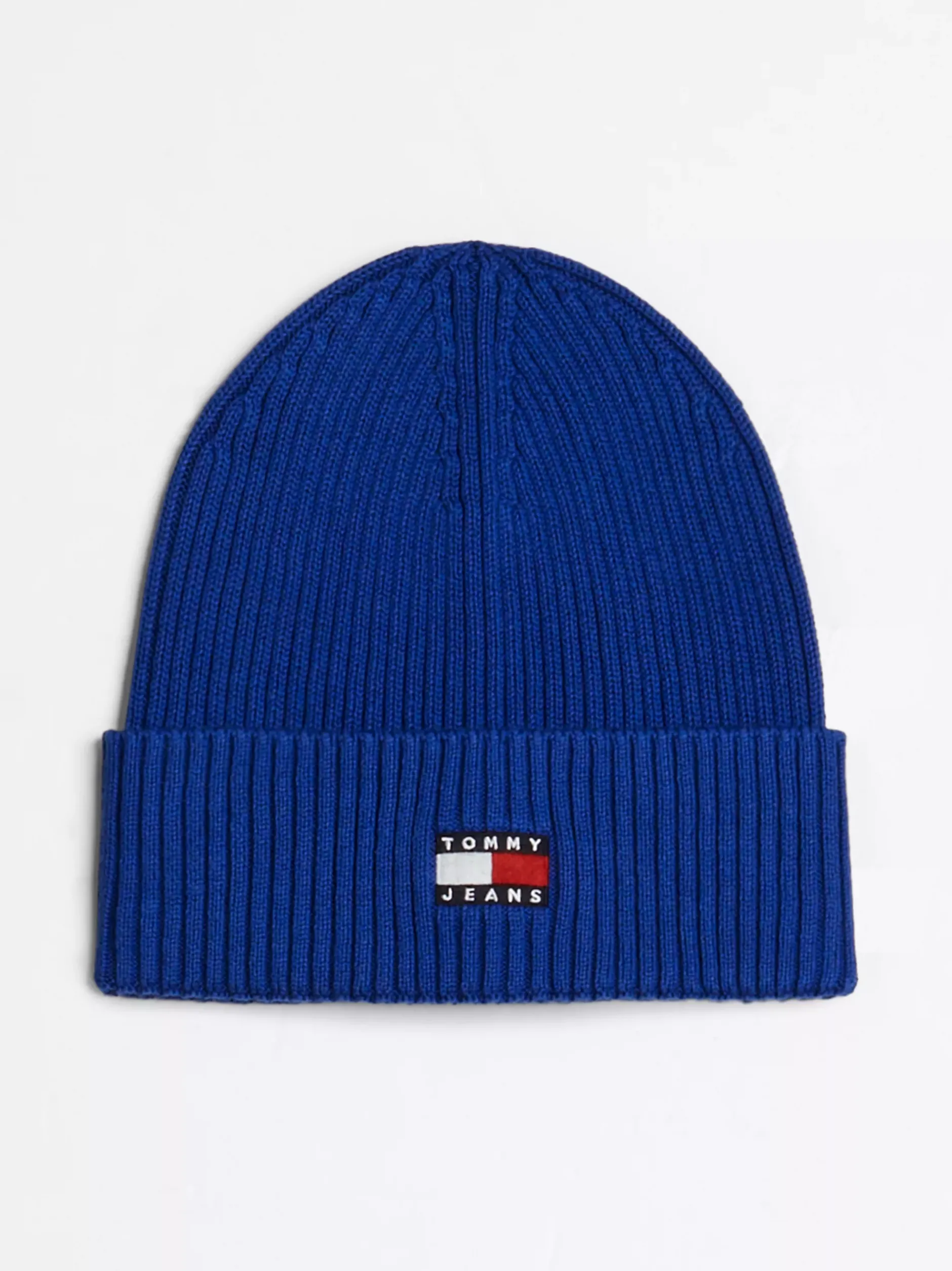 Czapki|Czapki I Szaliki*Tommy Hilfiger Prążkowana Czapka Typu Beanie Heritage BRIGHT BLUE