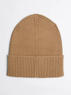 Czapki|Czapki I Szaliki*Tommy Hilfiger Prążkowana Czapka Typu Beanie Heritage BRONZE TWIST