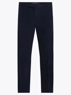 Spodnie*Tommy Hilfiger Proste Chinosy Smart Casual Denton DESERT SKY