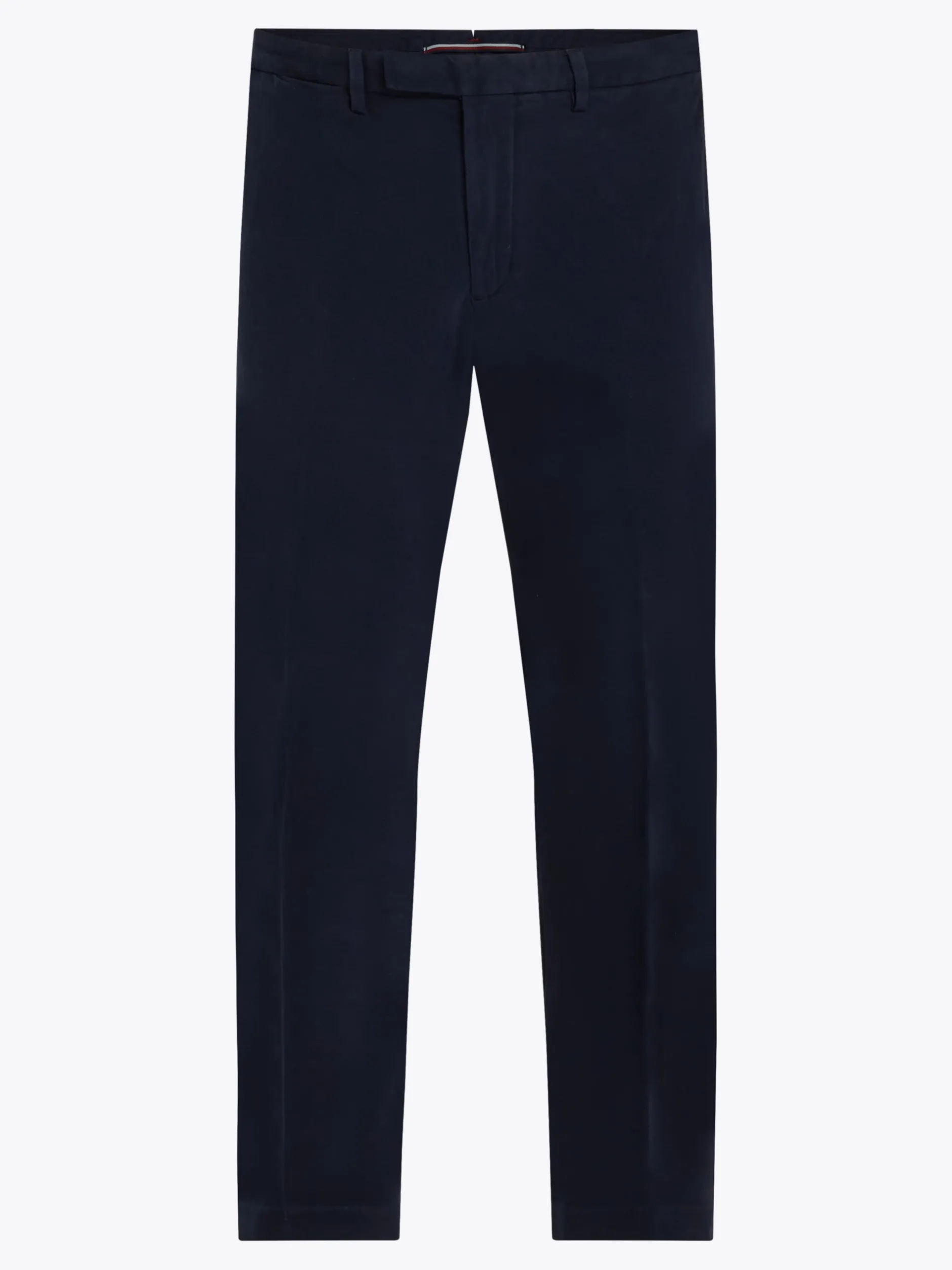 Spodnie*Tommy Hilfiger Proste Chinosy Smart Casual Denton DESERT SKY