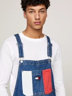 Jeansy*Tommy Hilfiger Proste Jeansowe Ogrodniczki Ryan DENIM MEDIUM
