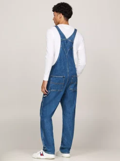 Jeansy*Tommy Hilfiger Proste Jeansowe Ogrodniczki Ryan DENIM MEDIUM