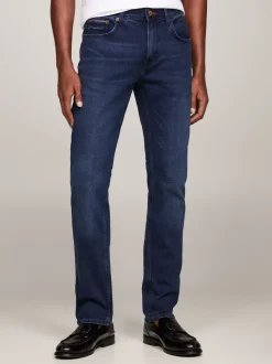 Jeansy*Tommy Hilfiger Proste Jeansy Denton Z Efektem Wyblaknięcia BRIDGER INDIGO