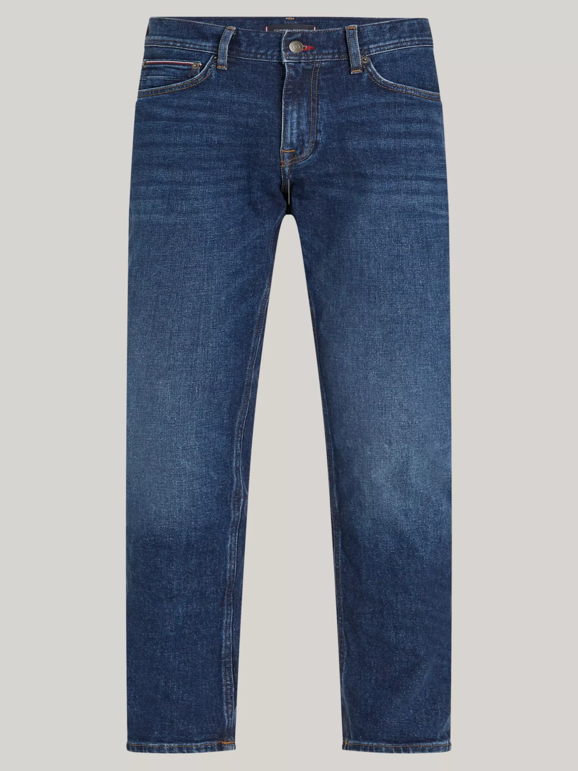 Jeansy*Tommy Hilfiger Proste Jeansy Denton Z Efektem Wyblaknięcia BAKER INDIGO