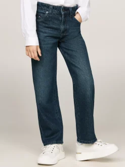 Jeansy*Tommy Hilfiger Proste Jeansy O Kroju Girlfriend GREENCAST