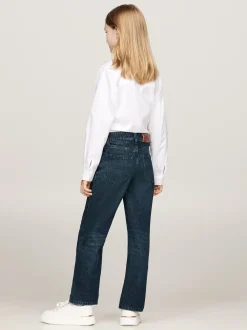 Jeansy*Tommy Hilfiger Proste Jeansy O Kroju Girlfriend GREENCAST