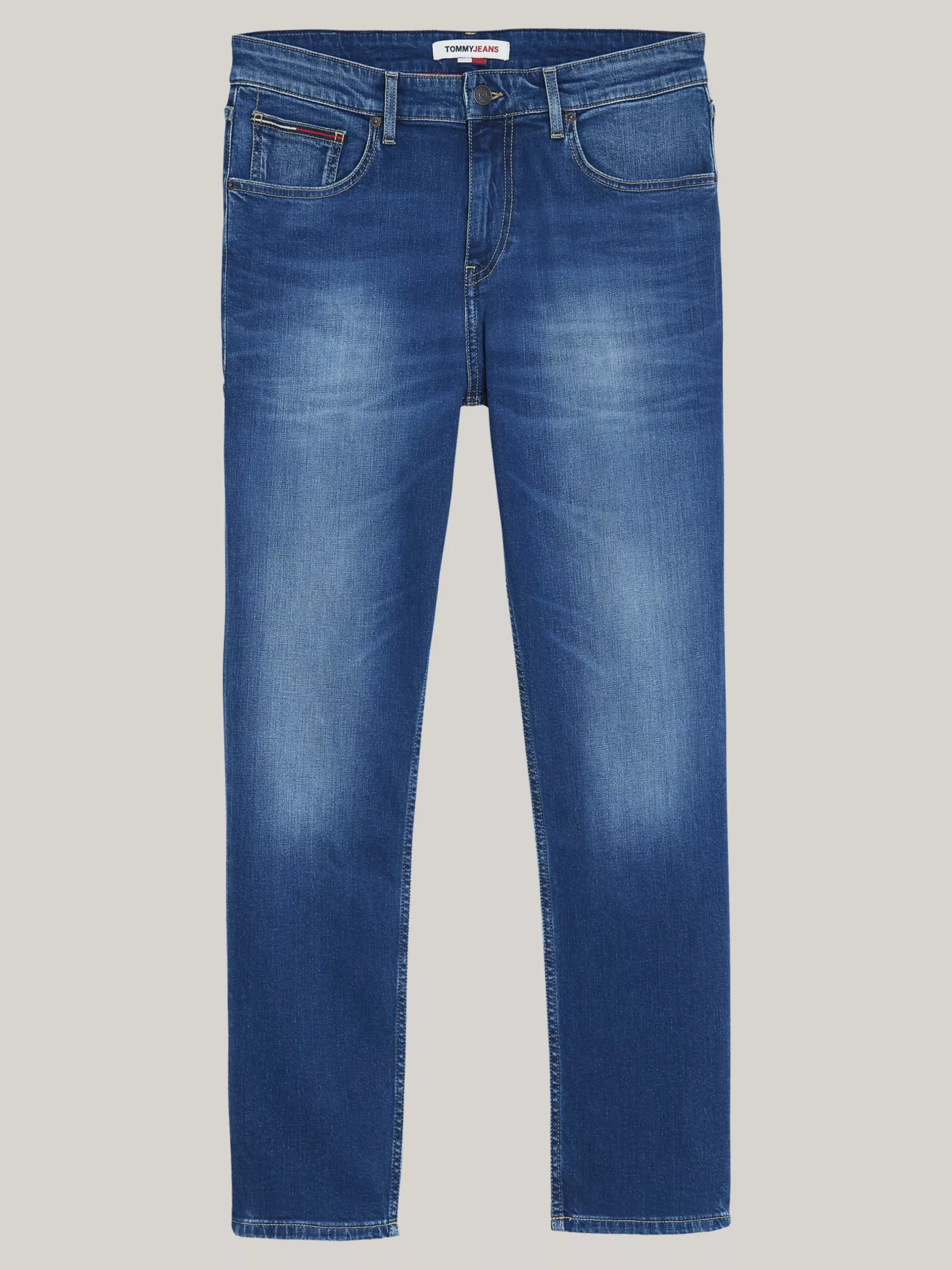 Jeansy*Tommy Hilfiger Proste Jeansy O Regularnym Kroju WILSON MID BLUE STRETCH