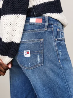 Jeansy*Tommy Hilfiger Proste Jeansy Sophie Z Niskim Stanem DENIM MEDIUM