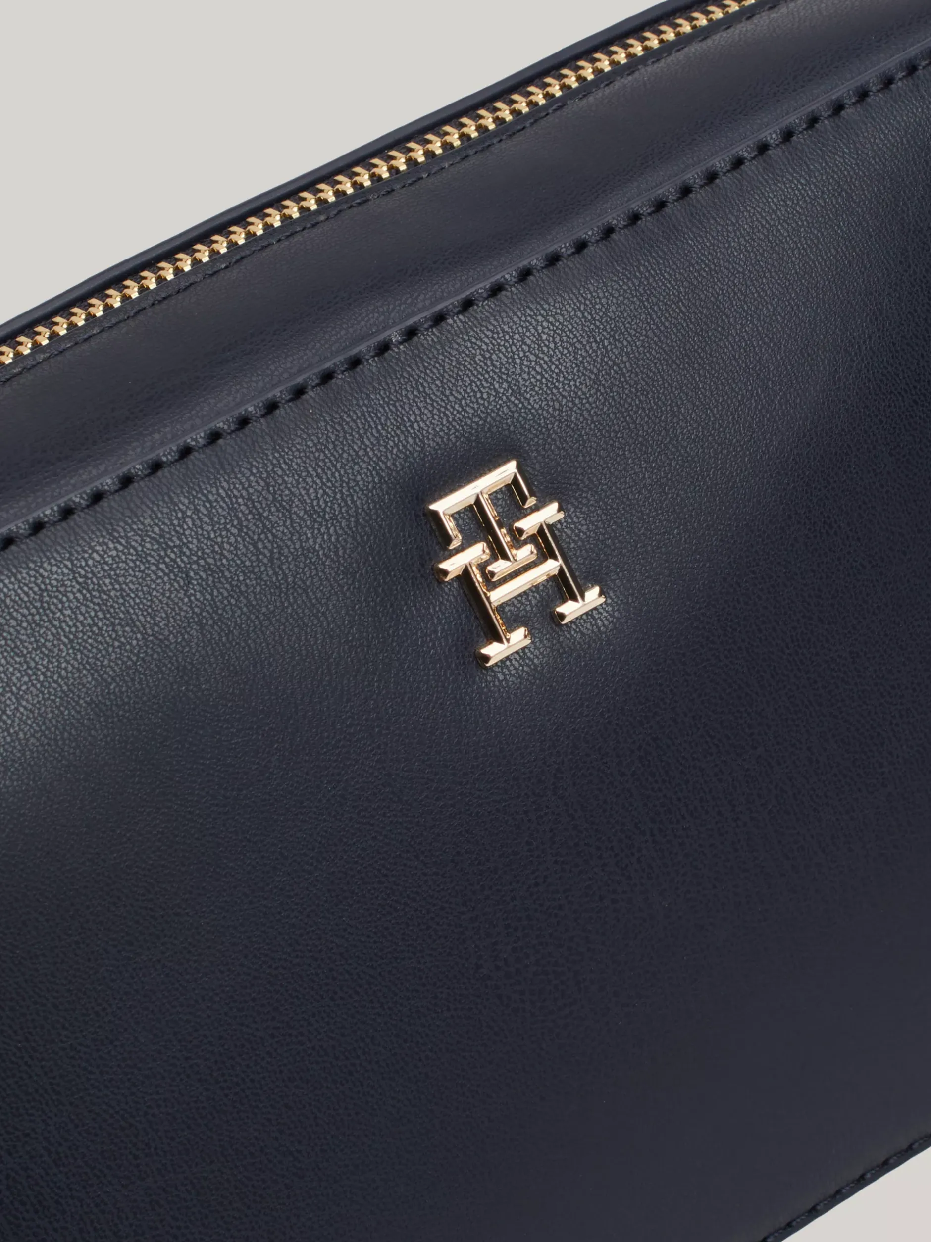 Torebki Na Pasku*Tommy Hilfiger Prostokątna Torebka Hilfiger Monotype SPACE BLUE