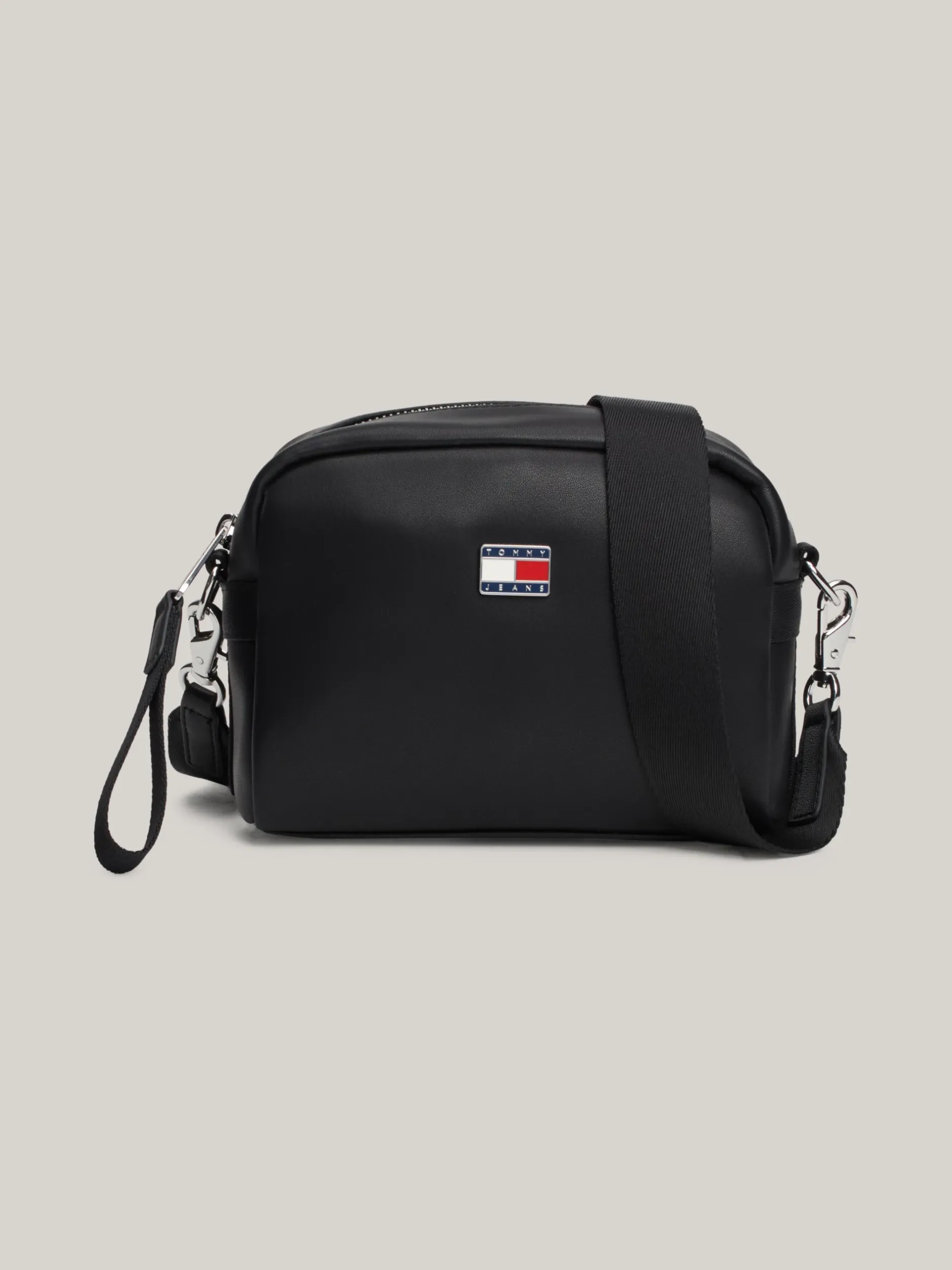 Torebki Na Pasku*Tommy Hilfiger Prostokątna Torebka Na Ramię BLACK