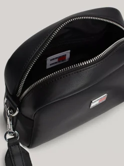 Torebki Na Pasku*Tommy Hilfiger Prostokątna Torebka Na Ramię BLACK