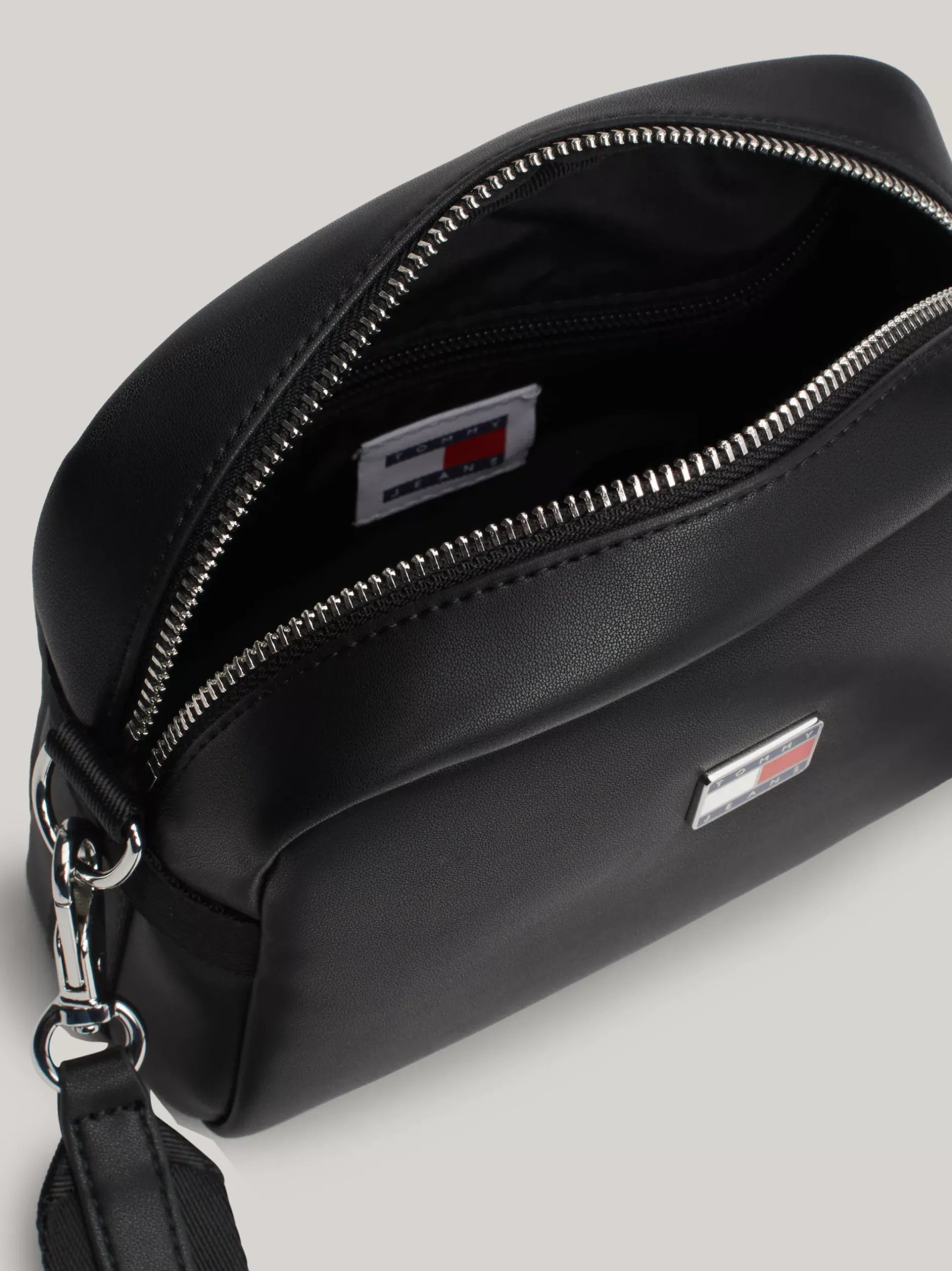 Torebki Na Pasku*Tommy Hilfiger Prostokątna Torebka Na Ramię BLACK