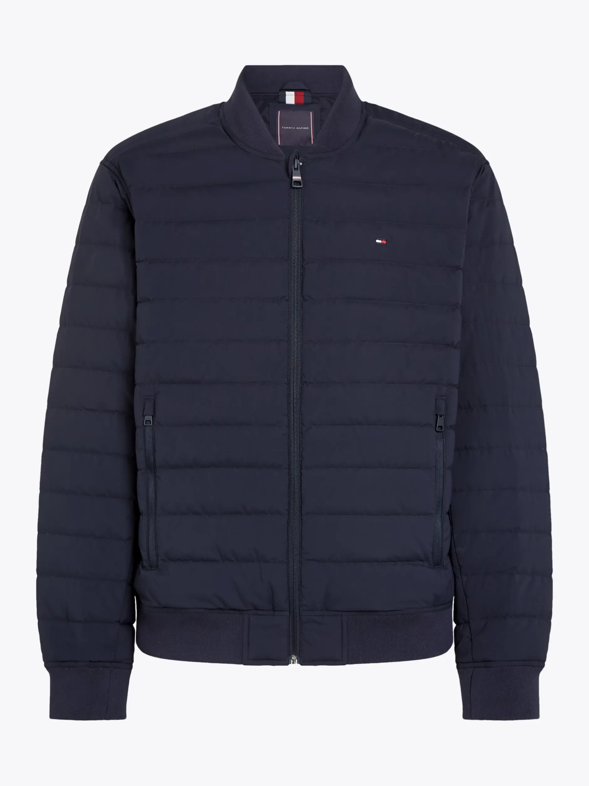 Kurtki & Płaszcze|Bomberki*Tommy Hilfiger Puchowa Kurtka Bomber łatwa Do Spakowania DESERT SKY