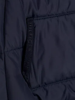 Dziewczynki|Chłopcy*Tommy Hilfiger Puchowa Kurtka Z Kapturem DESERT SKY