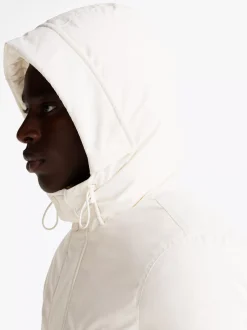 Kurtki & Płaszcze*Tommy Hilfiger Puchowa Parka Rockie Z Kapturem IVORY