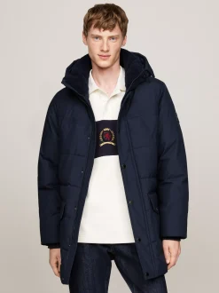 Kurtki & Płaszcze*Tommy Hilfiger Puchowa Parka Rockie Z Termoizolacją DESERT SKY