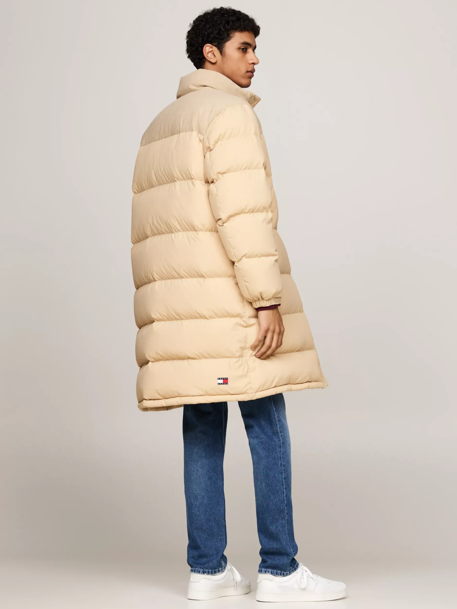Kurtki & Płaszcze*Tommy Hilfiger Puchowy Płaszcz Typu Alaska GENTLE GOLD