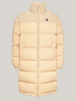 Kurtki & Płaszcze*Tommy Hilfiger Puchowy Płaszcz Typu Alaska GENTLE GOLD