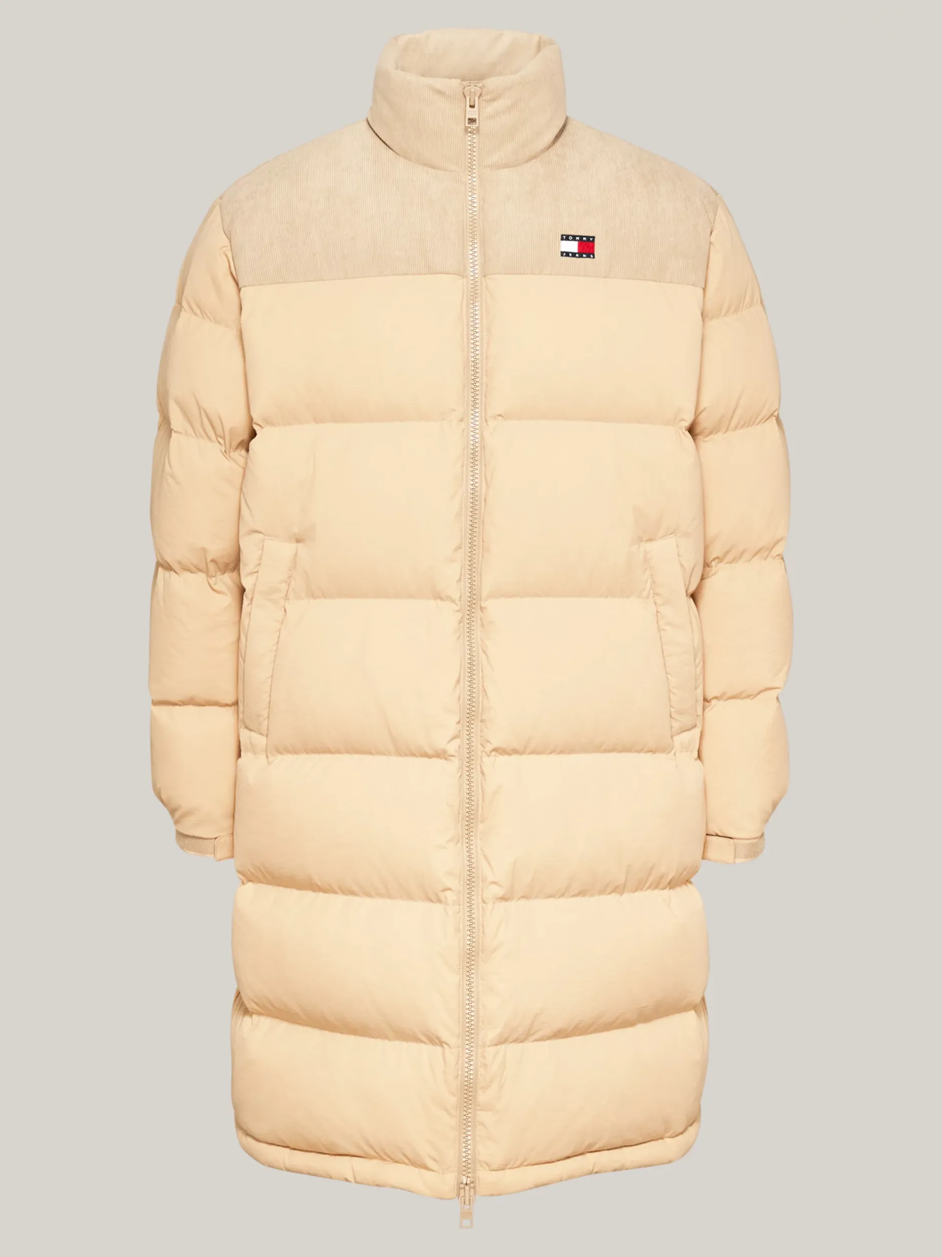 Kurtki & Płaszcze*Tommy Hilfiger Puchowy Płaszcz Typu Alaska GENTLE GOLD