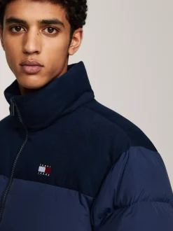 Kurtki & Płaszcze*Tommy Hilfiger Puchowy Płaszcz Typu Alaska DARK NIGHT NAVY