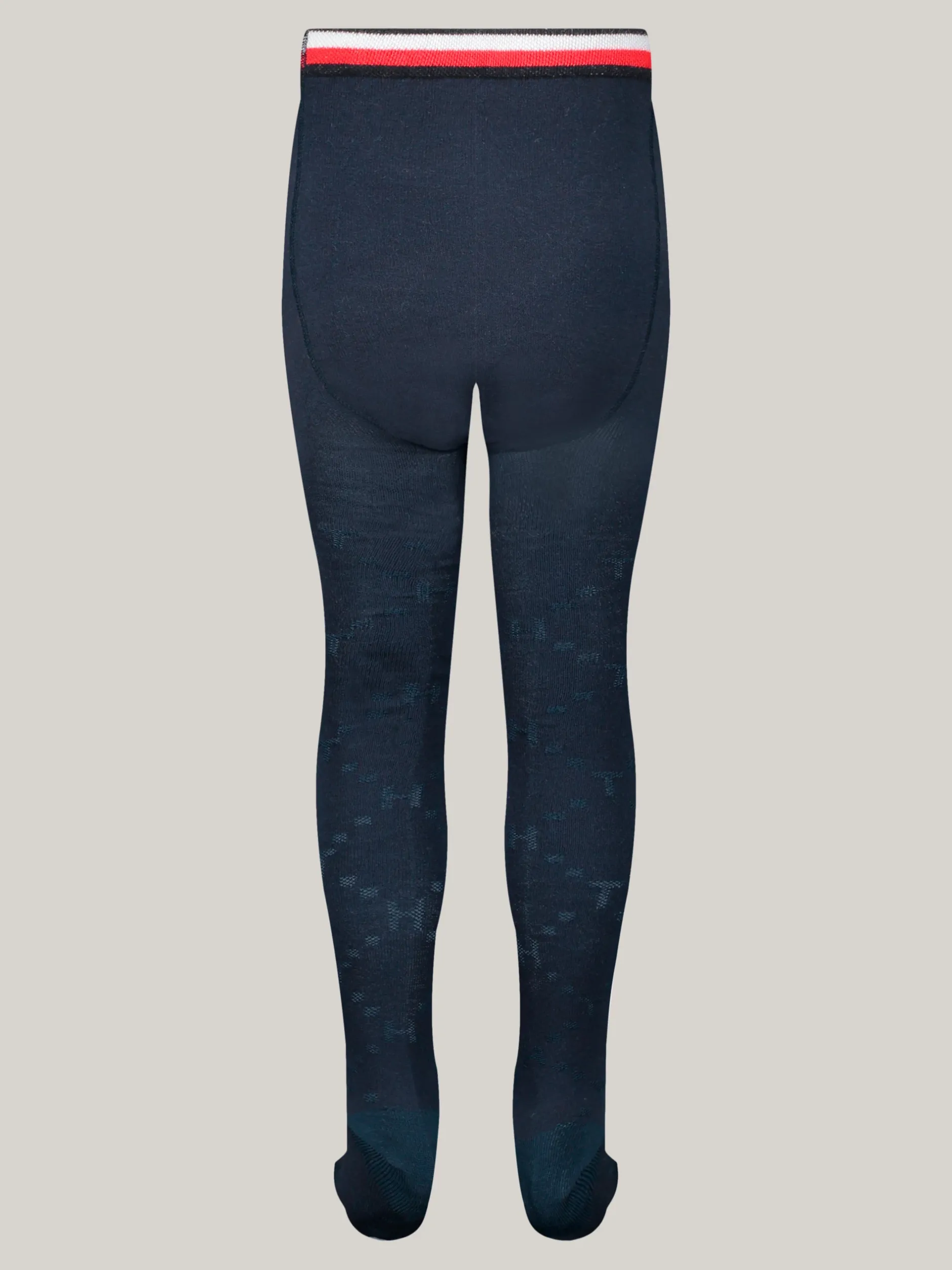 Bielizna & Skarpetki|Underwear & Socks*Tommy Hilfiger Rajstopy We Wzór W Monogramy TH NAVY