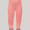 Dziewczynki|Chłopcy*Tommy Hilfiger Rajstopy Z Sygnowanym Detalem PINK