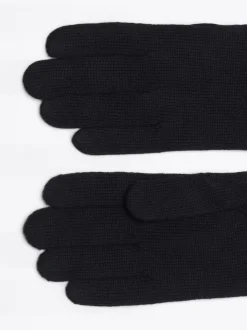 Rękawiczki|Czapki I Szaliki*Tommy Hilfiger Rękawiczki Essential Z Dodatkiem Kaszmiru BLACK