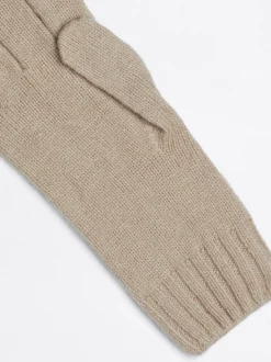 Rękawiczki|Czapki I Szaliki*Tommy Hilfiger Rękawiczki Z Mieszanki Wełny BEIGE