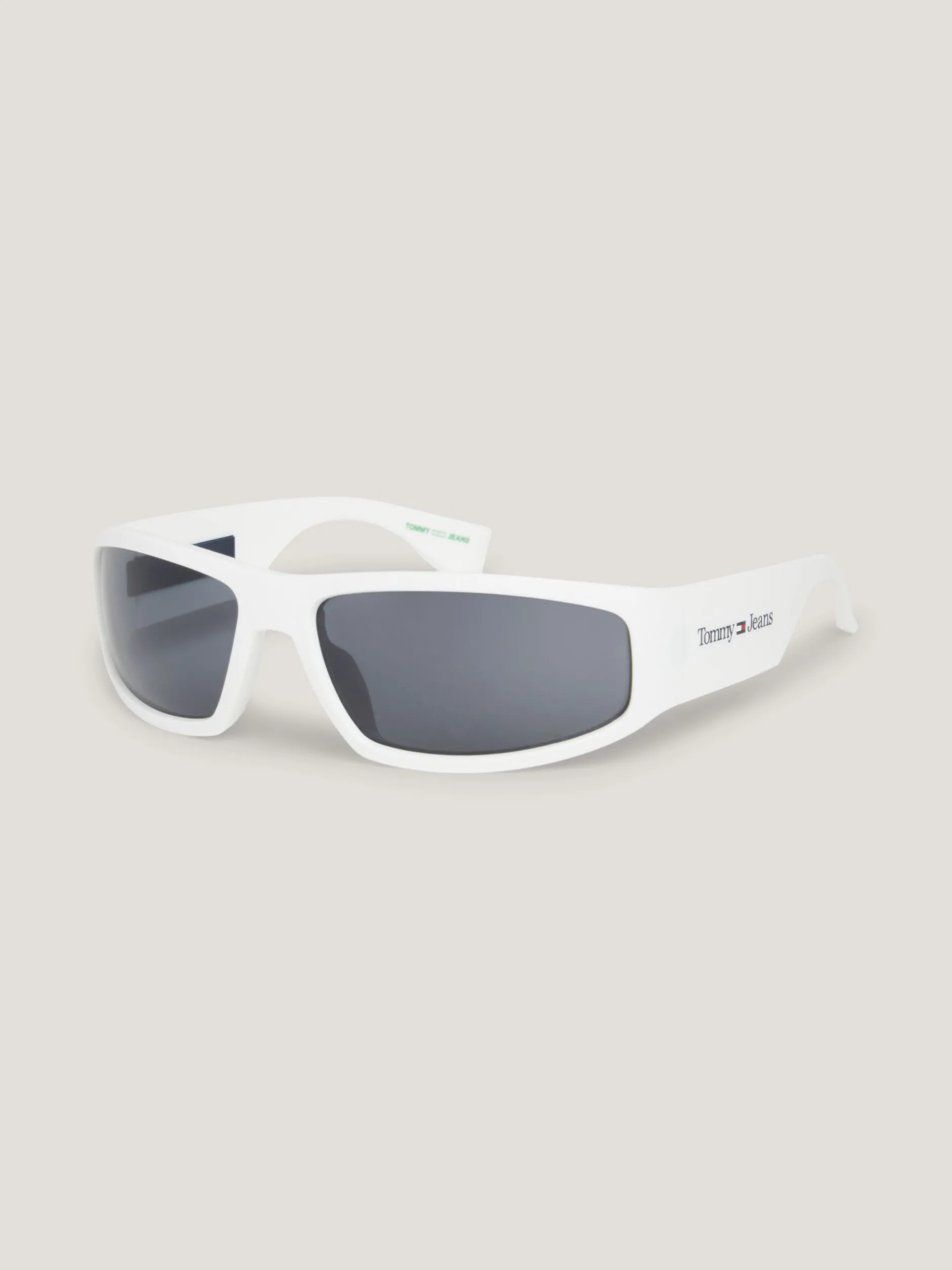 Okulary Przeciwsłoneczne|Okulary Przeciwsłoneczne*Tommy Hilfiger Różowe Prostokątne Okulary Przeciwsłoneczne WHITE