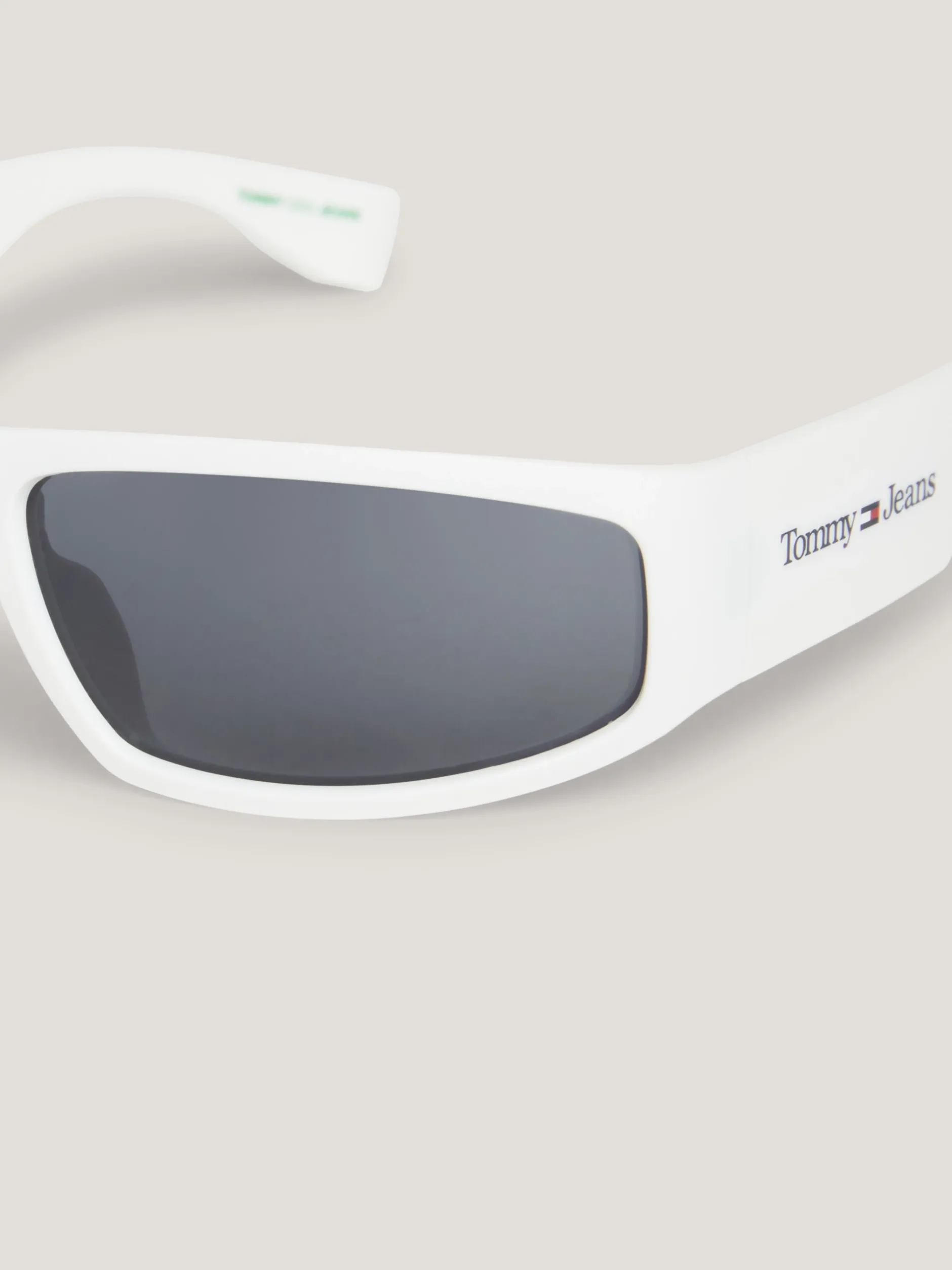 Okulary Przeciwsłoneczne|Okulary Przeciwsłoneczne*Tommy Hilfiger Różowe Prostokątne Okulary Przeciwsłoneczne WHITE