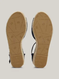 Obuwie I Akcesoria*Tommy Hilfiger Sandały Na Koturnach BLUE
