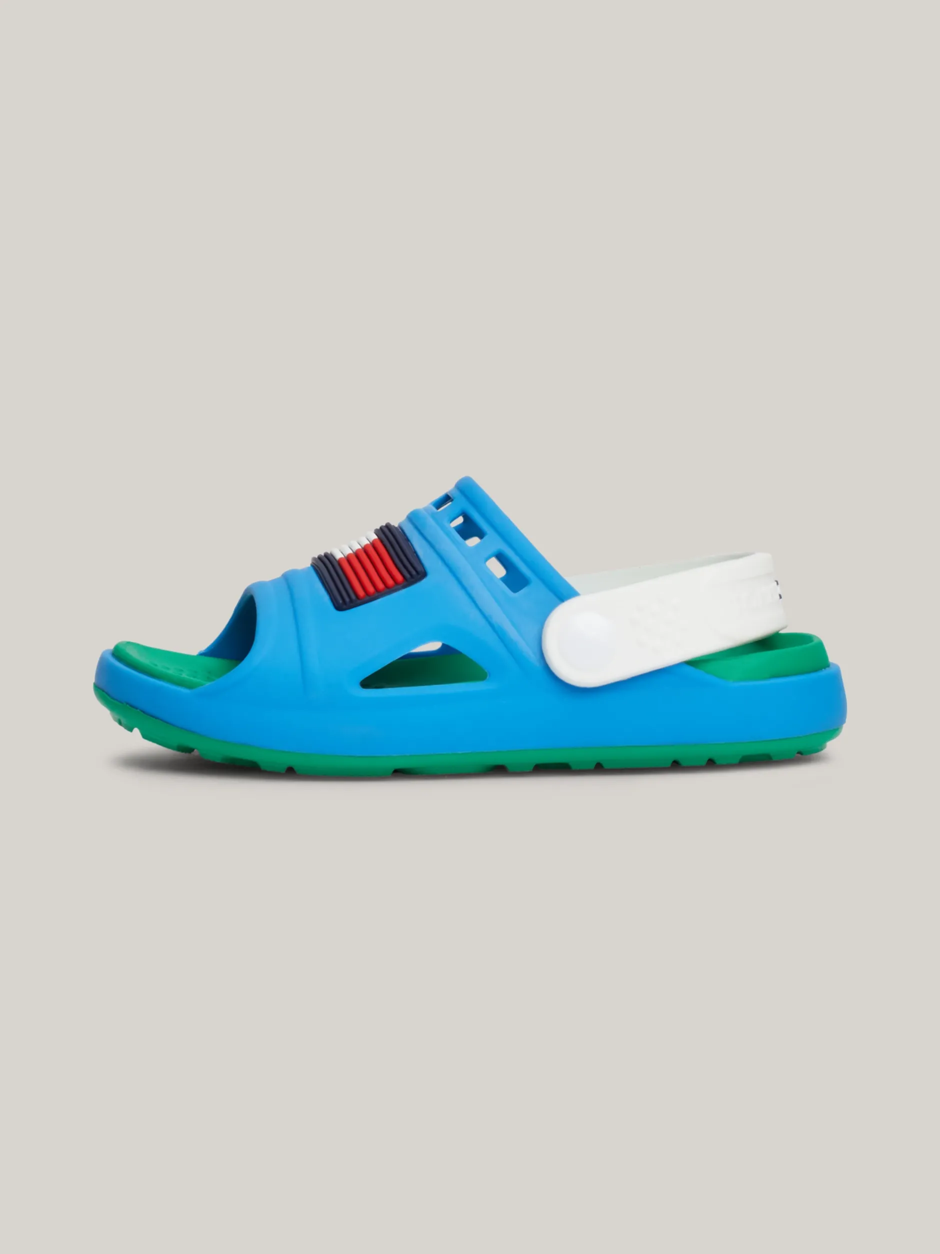 Obuwie I Akcesoria|Obuwie I Akcesoria*Tommy Hilfiger Sandały Z Blokami Kolorów I Flagą SKY BLUE/WHITE