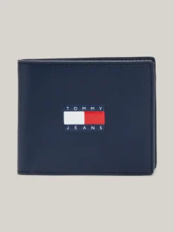 Portfele & Breloczki Do Kluczy*Tommy Hilfiger Składane Etui Na Karty Archive DARK NIGHT NAVY