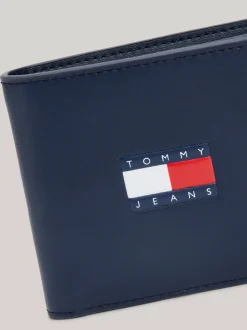 Portfele & Breloczki Do Kluczy*Tommy Hilfiger Składane Etui Na Karty Archive DARK NIGHT NAVY