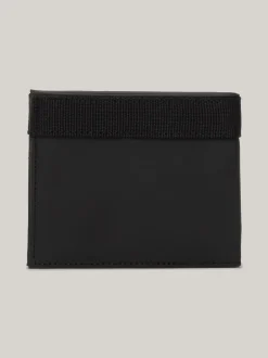 Portfele & Breloczki Do Kluczy*Tommy Hilfiger Składany Portfel Na Karty Z Logo Essential BLACK