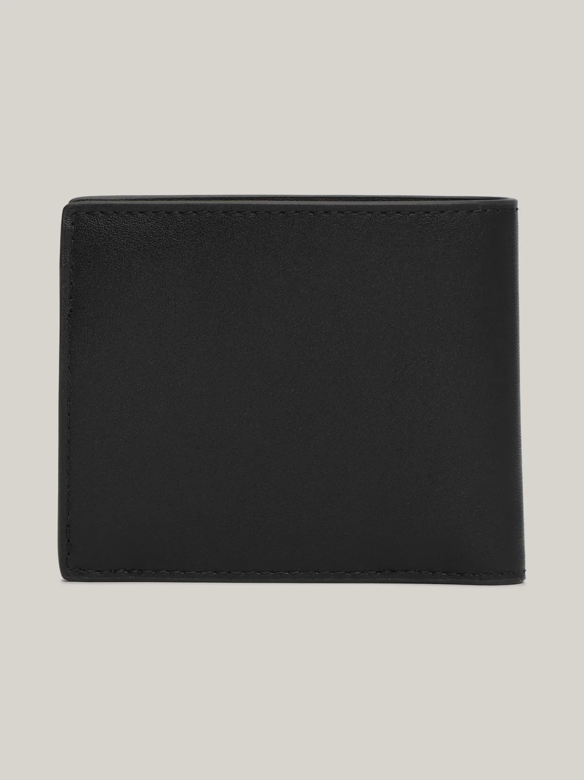 Portfele & Breloczki Do Kluczy*Tommy Hilfiger Składany Portfel Na Karty I Monety BLACK