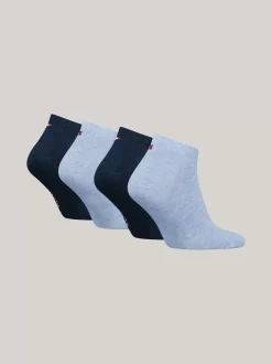 Skarpetki*Tommy Hilfiger Skarpetki Sportowe – 4 Pary W Zestawie LIGHT BLUE MELANGE