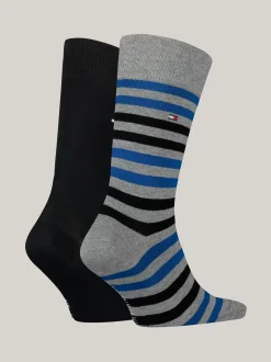 Skarpetki*Tommy Hilfiger Skarpetki W Paski, Zestaw 2 Par BLUE COMBO