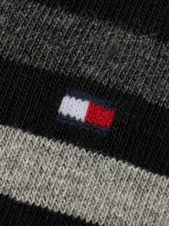 Skarpetki*Tommy Hilfiger Skarpetki W Paski, Zestaw 2 Par BLACK