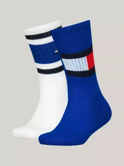 Bielizna & Skarpetki|Underwear & Socks*Tommy Hilfiger Skarpetki Z Blokami Kolorów, Zestaw 2 Par VICTORIA BLUE