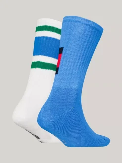 Bielizna & Skarpetki|Underwear & Socks*Tommy Hilfiger Skarpetki Z Blokami Kolorów, Zestaw 2 Par BLUE COMBO