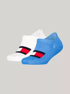 Bielizna & Skarpetki|Underwear & Socks*Tommy Hilfiger Skarpetki-stopki Z Flagą, Zestaw 2 Par BLUE COMBO
