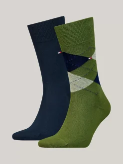 Skarpetki*Tommy Hilfiger Skarpety W Kratkę ARMY GREEN