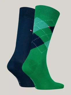 Skarpetki*Tommy Hilfiger Skarpety W Kratkę GREEN COMBO