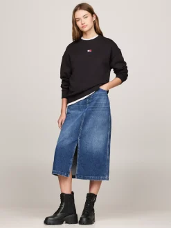 Sznurowane Botki|Botki*Tommy Hilfiger Skórzane Botki BLACK