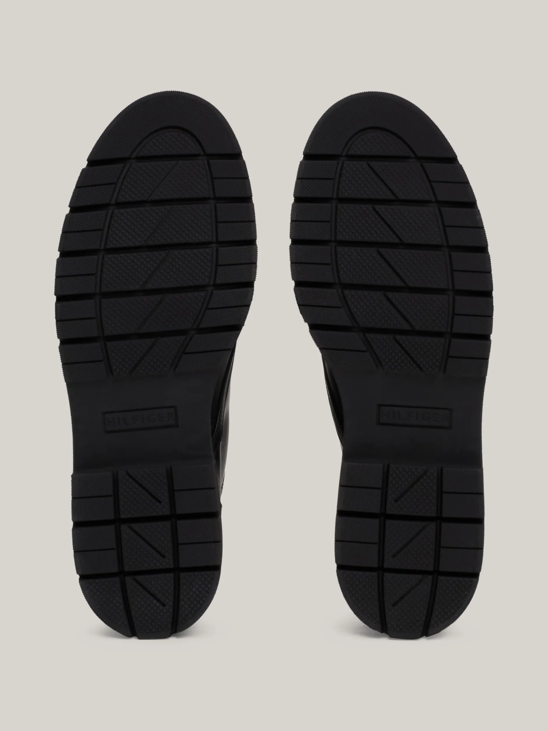 Sznurowane Botki|Botki*Tommy Hilfiger Skórzane Botki Z Monogramem TH BLACK