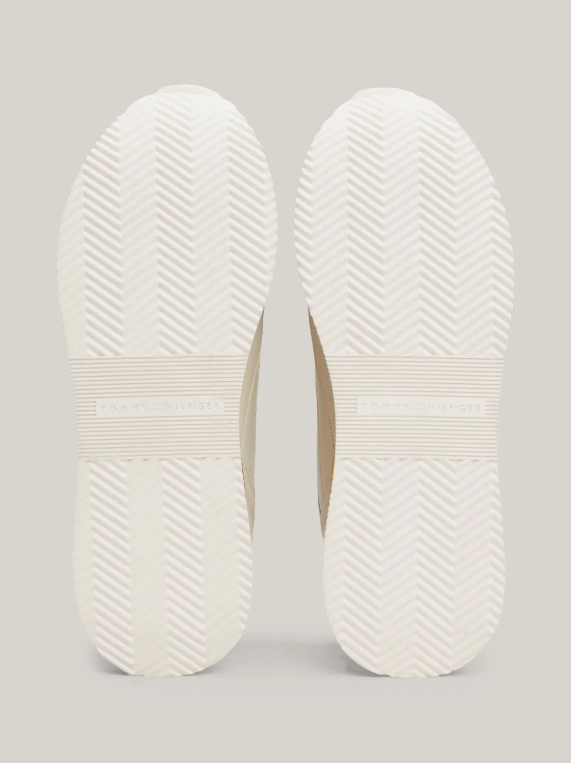 Sneakersy*Tommy Hilfiger Skórzane Buty Do Biegania Z Monogramem TH NEWSPRINT